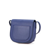 セリーヌ トロッター 斜め掛け ショルダーバッグ ブルー レザー レディース CELINE 【中古】